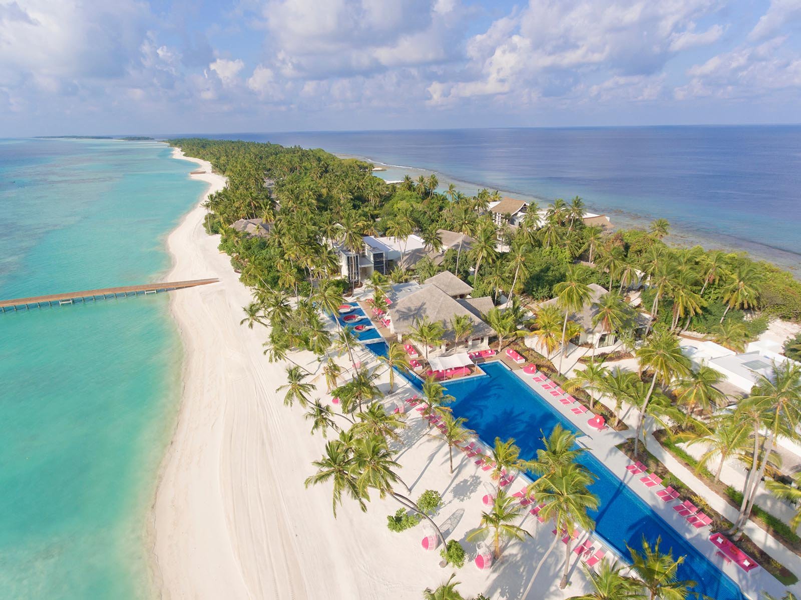Centara Ras Fushi - Aerial View